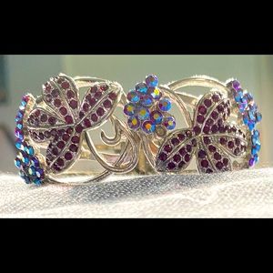 Beautiful Flower And Grapes Bracelet